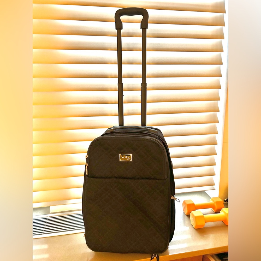 Vera Bradley Softside Expandable 2-Wheel Carry On Suitcase